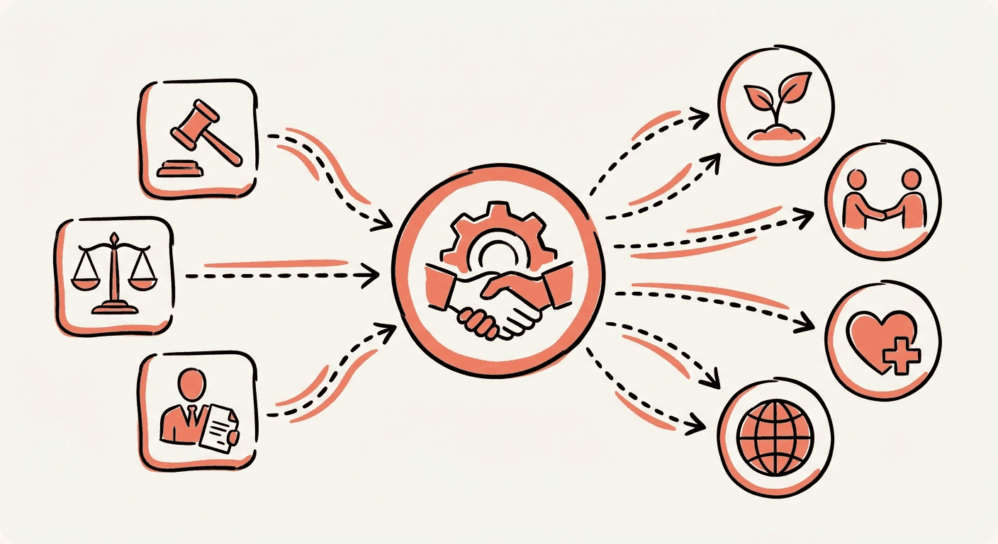 Matching lawyers with causes that need their skills